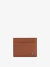 Valentino Garavani Vlogo Signature Grainy Calfskin Card Holder