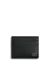 Valentino Garavani Vlogo Signature Cardholder In Black