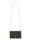 Valentino Chain Strap Structured Purse In Black