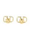 Valentino Garavani "vlogo Signature" Earrings In Gold