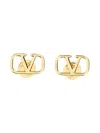 Valentino Garavani "vlogo Signature" Earrings In Gold