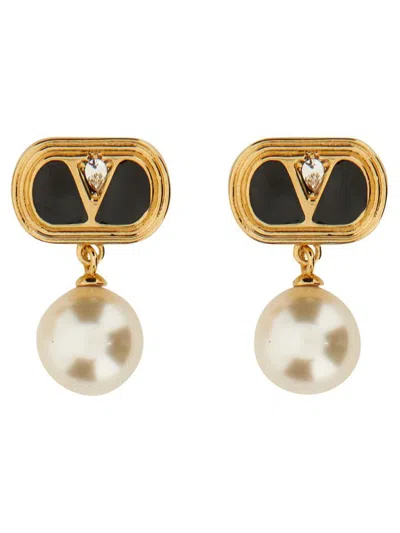 VALENTINO GARAVANI VALENTINO GARAVANI "VLOGO SIGNATURE" EARRINGS