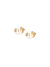 Valentino Pearl Earrings Vlogo