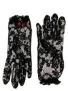Valentino Vlogo Signature Gloves Black
