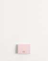 Valentino Garavani Vlogo Signature Grainy Calfskin Wallet Woman Rose Quartz Uni