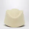 Valentino Garavani Vlogo Signature Hat In Cream Colour In White