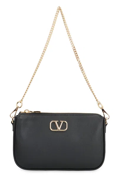 Valentino Garavani Vlogo Signature Leather Crossbody Bag