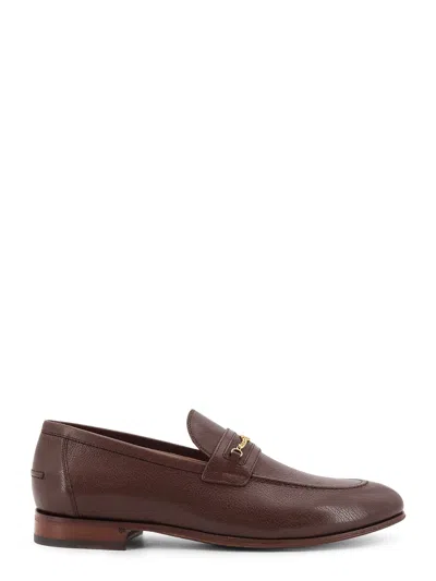 Valentino Garavani Vlogo Signature Leather Loafer In Brown