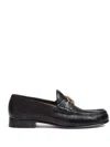 Valentino Garavani Vlogo Signature Loafer With Gold-tone Logo Detail In Black