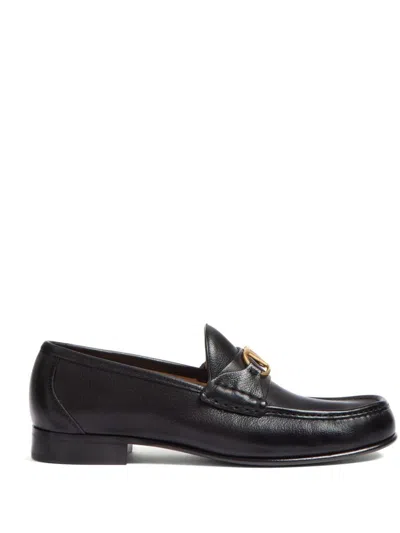 VALENTINO GARAVANI VALENTINO GARAVANI VLOGO SIGNATURE LEATHER LOAFERS