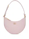 Valentino Garavani Women Vlogo Signature Leather Mini Bag In Pink