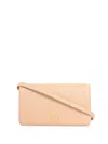 Valentino Garavani Vlogo Signature Leather Mini Bag In White