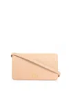 Valentino Garavani Vlogo Signature Leather Mini Bag In White