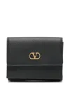 Valentino Garavani Vlogo Leather Wallet