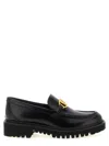 Valentino Garavani Vlogo Signature Loafers In Black