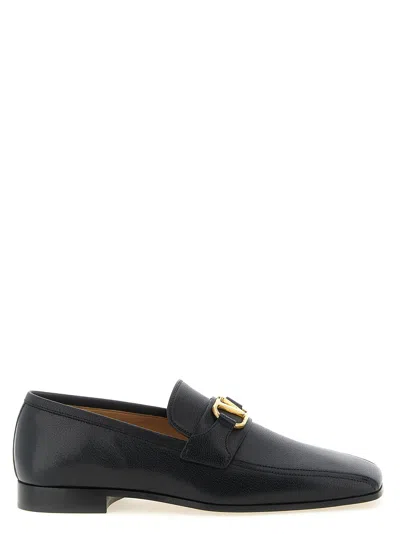 Valentino Garavani Vlogo Signature Loafers In Black