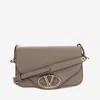 Valentino Garavani Vlogo Signature Messenger Bag In Sand