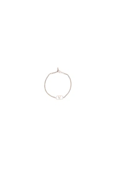 Valentino Garavani Vlogo Signature Metal Bracelet