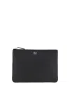 Valentino Garavani Vlogo Signature Pouch In Nero
