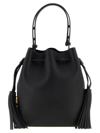 Valentino Garavani Vlogo Signature Shoulder Bag In Black