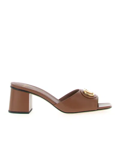 VALENTINO GARAVANI VALENTINO VLOGO SIGNATURE HEELED SANDALS