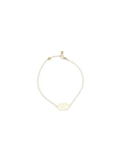 Valentino Garavani Vlogo Signature Swarovski Crystal Bracelet In Multi