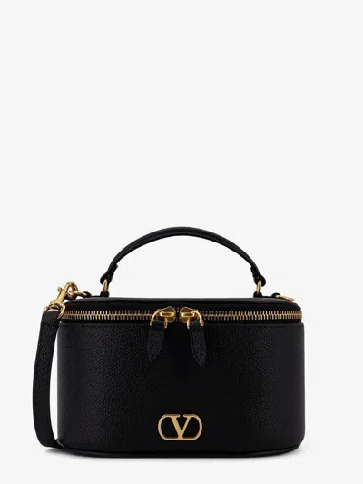 Valentino Garavani Mini Vlogo Signature Vanity Bag In Black