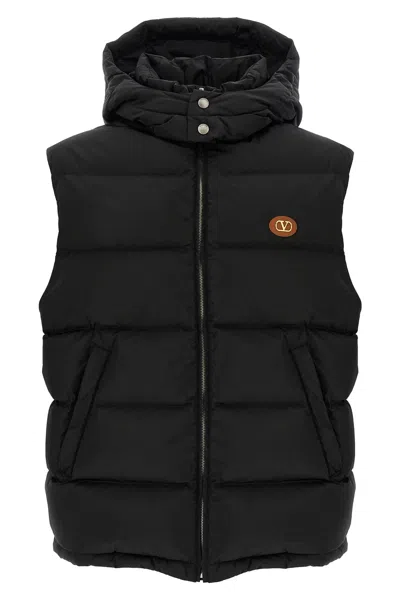 Valentino Garavani 'vlogo Signature' Vest In Black