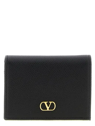 Valentino Garavani Vlogo Signature Wallet In Black