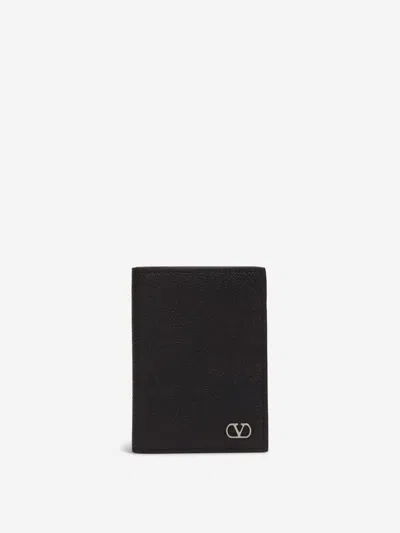 Valentino Garavani Vlogo Signature Wallet In Brown