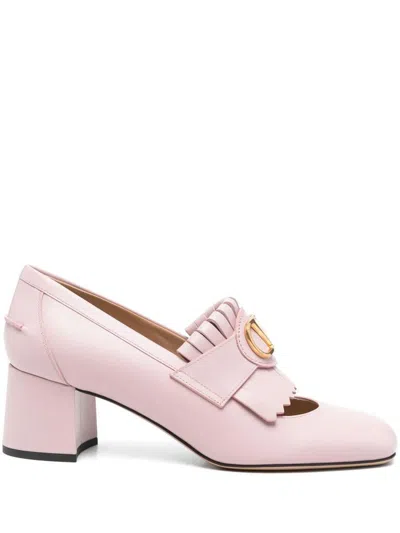 VALENTINO GARAVANI VALENTINO GARAVANI VLOGO SIGNAUTRE LEATHER LOAFERS