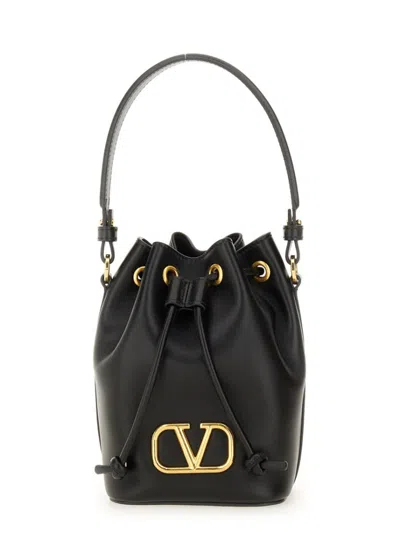 VALENTINO GARAVANI VALENTINO GARAVANI "VLOGO SINGATURE" MINI BUCKET BAG