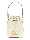 Valentino Vlogo Bucket Bag Contrast Trim