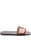 Valentino Garavani Superstar Slide Slipper With Vlogo Detail And Premium Materials