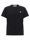 Valentino T-shirt With Signature Vlogo In Black