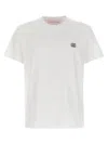 Valentino Garavani Cotton T-shirt With Vlogo Patch In White