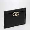 Valentino Vlogo The Bold Black Card Holder