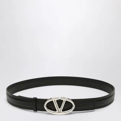 Valentino Garavani Vlogo The Bold Edition Belt In Black