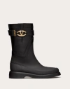 Valentino Vlogo The Bold Edition Wellington Boots In Black