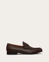 Valentino Garavani Vlogo The Bold Edition Calfskin Leather Loafer In Fondant