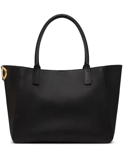 Valentino Garavani "vlogo" Tote Bag In Black