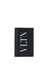 Valentino Garavani Wallets In Nero/bianco