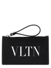 Valentino Garavani Vltn Card Holder In White/black