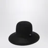 Valentino Garavani Volgo Signature Cap In Lapin In Black
