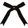 Valentino Garavani Voyage Imaginaire Velvet Bow Hair Clip In Multi