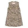 Valentino Leopard Print Button-fastening Jacket In Brown