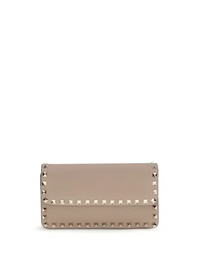 Valentino Garavani Wallet In Beige