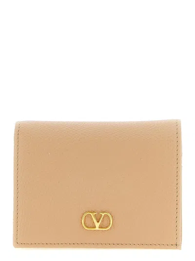 Valentino Garavani Wallet In Beige