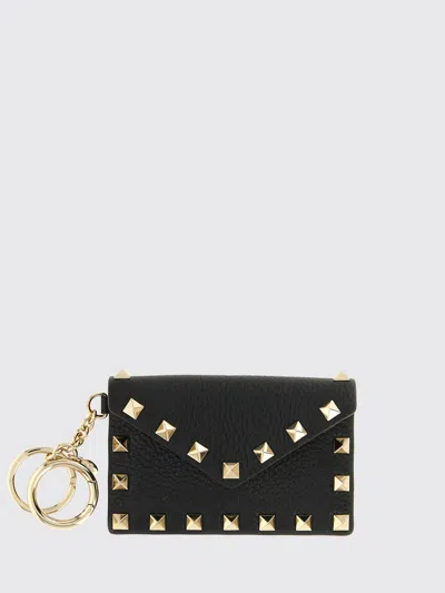 Valentino Garavani Wallet Woman Color Black