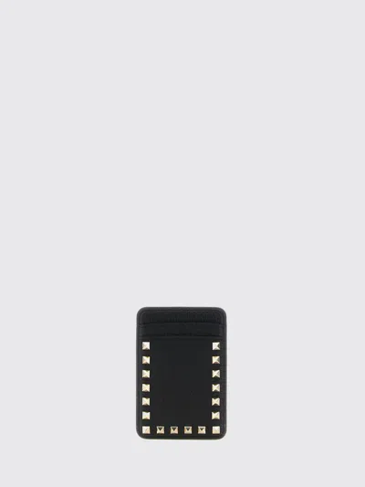 Valentino Garavani Wallet Woman Color Black